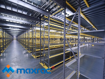 Steel Mezzanine Platform for Leading E-commerce Service Provider