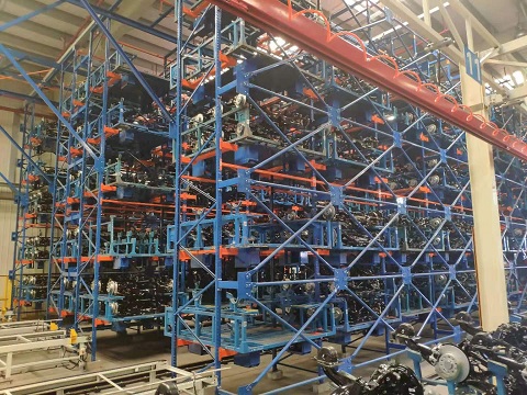 Maxrac powers automotive industry warehousing-new automated storage