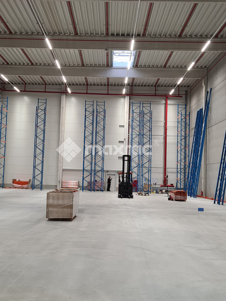 Maxrac completed pallet racking turn-key project in Europe