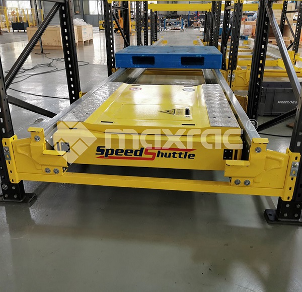 Maxrac 4-way pallet shuttle project was successfully completed Maxrac 4-way pallet shuttle project was successfully completed